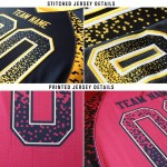 Maillot de football personnalisé en maille blanche, bleu marine et or vieilli